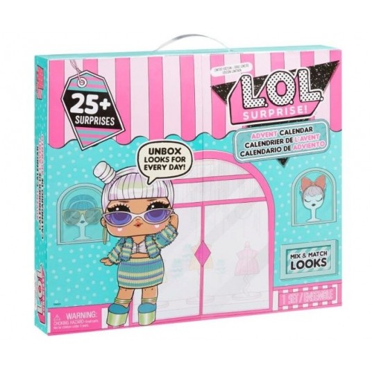 L.O.L. LOL SURPRISE ADVENT CALENDAR/KALENDARZ /24 -zdjęcie numer 1