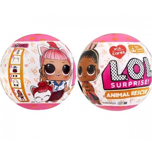 L.O.L. LOL SURPRISE DOLL / PET ANIMAL RESCUE /24 -zdjęcie numer 1