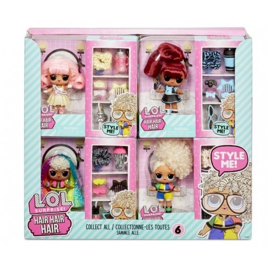 L.O.L. LOL SURPRISE HAIR HAIR HAIR SERIA 1 /8 -zdjęcie numer 1