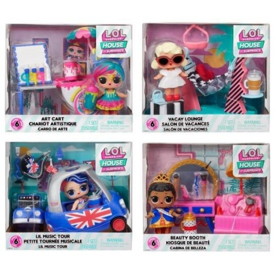 L.O.L. LOL SURPRISE HOS FURNITURE + DOLL S2 /8 -zdjęcie numer 1