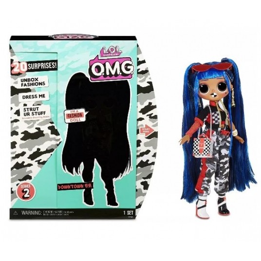 L.O.L. LOL SURPRISE OMG 3.8 DOLL DOWNTOWN B.B. -zdjęcie numer 1