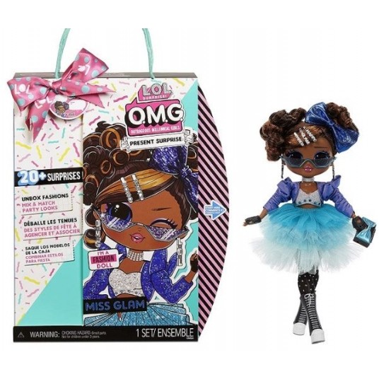 L.O.L. LOL SURPRISE OMG BIRTHDAY DOLL MISS GLAM /2 -zdjęcie numer 1
