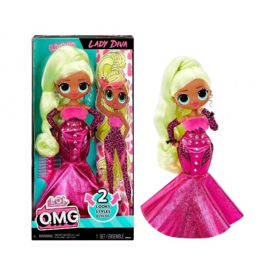 L.O.L. LOL SURPRISE OMG HOS DOLL LADY DIVA /3 -zdjęcie numer 1