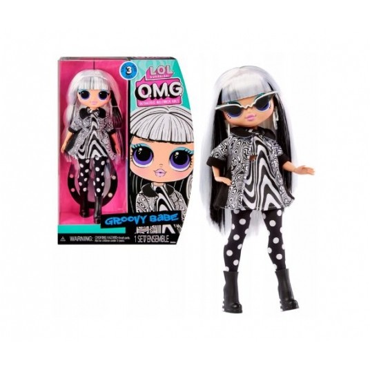 L.O.L. LOL SURPRISE OMG LALKA GROOVY BABE /3 -zdjęcie numer 1