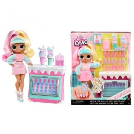 L.O.L. LOL SURPRISE OMG SWEET NAILS DOLL CANDY / 3 -zdjęcie numer 1