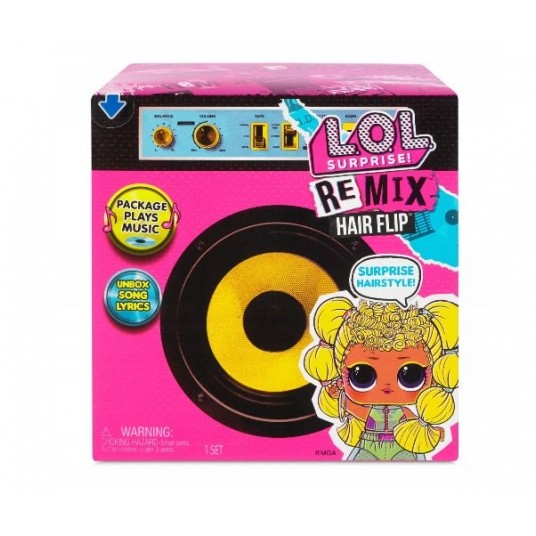 L.O.L. LOL SURPRISE REMIX HAIR FLIP TOTS /12 -zdjęcie numer 1