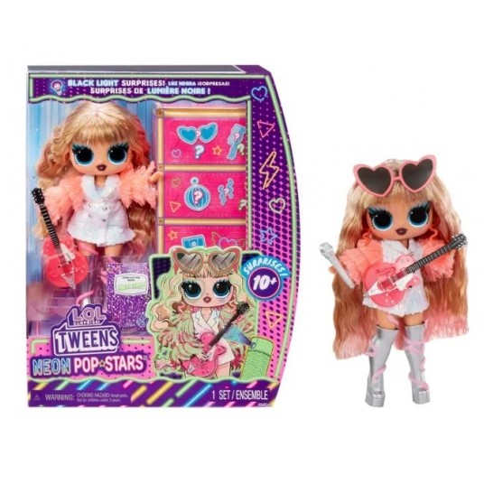 L.O.L LOL SURPRISE TWEENS NEON POP STARS DOLL/3 -zdjęcie numer 1