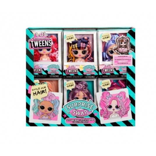 L.O.L. LOL SURPRISE TWEENS SWAP STYLING HEAD /12 -zdjęcie numer 1