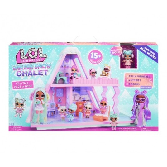 L.O.L. LOL SURPRISE WINTER SNOW CHALET /1 -zdjęcie numer 1