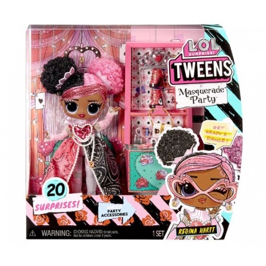 L.O.L. LOL TWEENS DOLL MASQUERADE REGINA HARTT /3 -zdjęcie numer 1