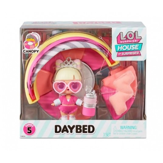 L.O.L. SURPRISE OMG HOUSE OF SURPRISE DAYBED /8 -zdjęcie numer 1