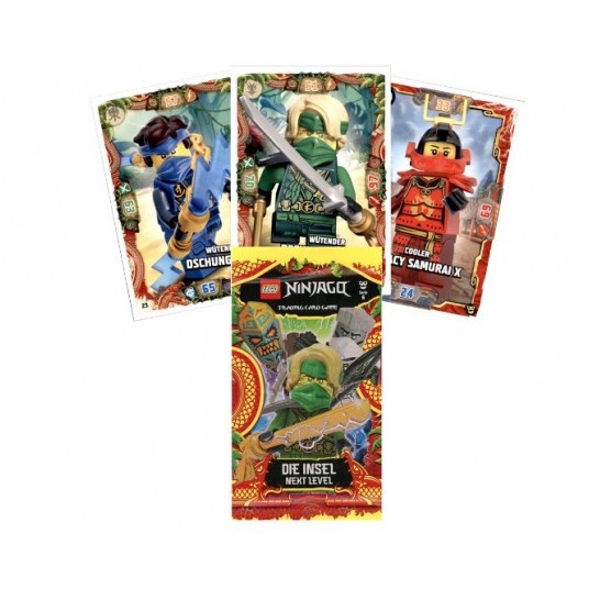LEGO NINJAGO S6 ZESTAW 5x KARTA NIESPODZIANKA /10 -zdjęcie numer 1