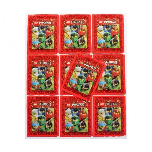 LEGO NINJAGO ZESTAW 5x NAKLEJKA NIESPODZIANKA /10 -zdjęcie numer 1