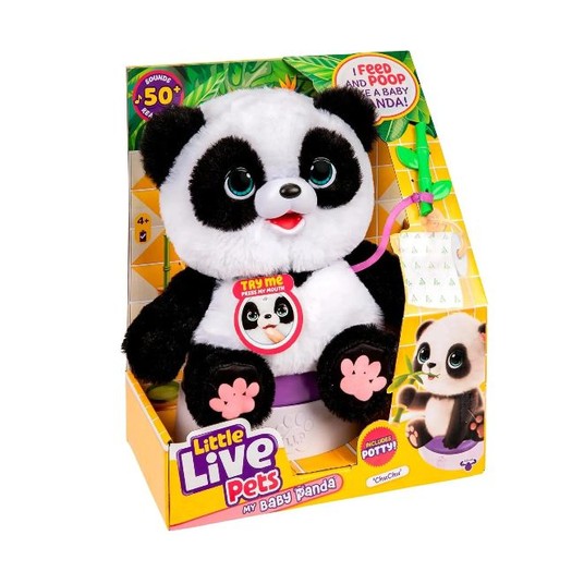 LITTLE LIVE PETS INTERAKTYWNA PANDA CHU CHU / -zdjęcie numer 1