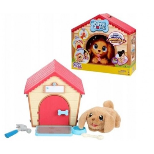 LITTLE LIVE PETS INTERAKTYWNY PIESEK Z DOMKIEM /2 -zdjęcie numer 1