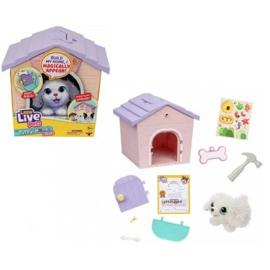 LITTLE LIVE PETS INTERAKTYWNY SZCZENIAK + DOMEK/1 -zdjęcie numer 1