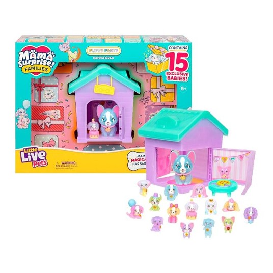 LITTLE LIVE PETS MAMA SURPRISE FAMILIES PUPPY PARTY / -zdjęcie numer 1