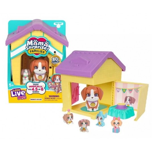 LITTLE LIVE PETS MAMA SURPRISE PIESEK BEAGLE /12 -zdjęcie numer 1