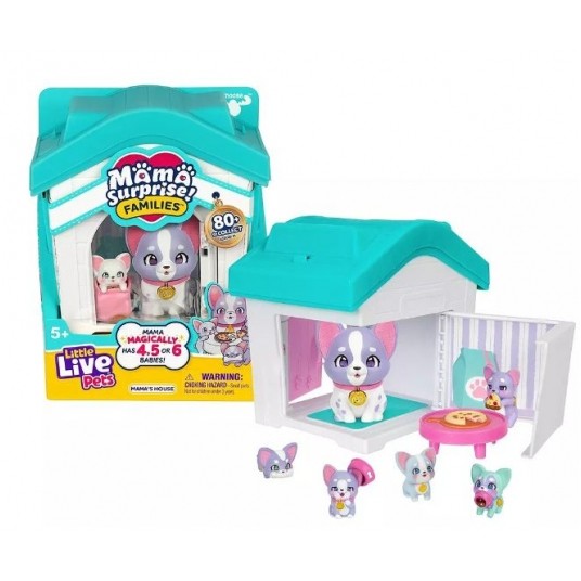 LITTLE LIVE PETS MAMA SURPRISE PIESEK BULDOG /12 -zdjęcie numer 1