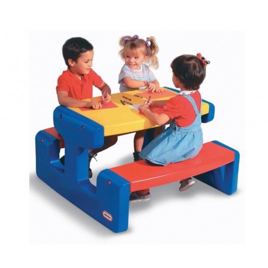 **LITTLE TIKES DUŻY STOLIK OGRODOWY PICNIC TABLE/1 -zdjęcie numer 1