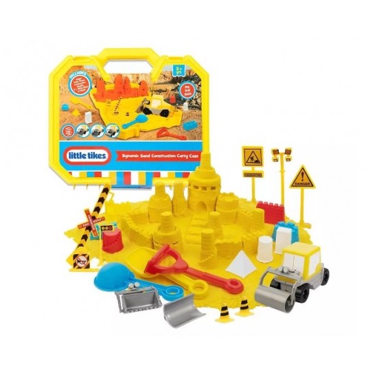 LITTLE TIKES ZESTAW BUDOWLANY- PIASEK 900g.+AKC /6 -zdjęcie numer 1