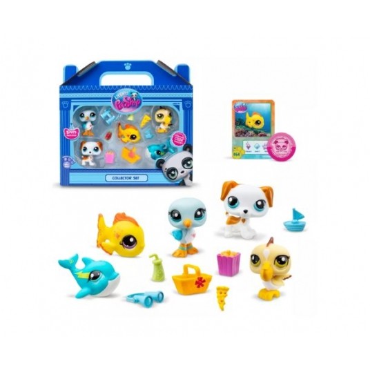 LPS LITTLEST PET SHOP BEACH BESTIES COLLECT 5 PK/4 -zdjęcie numer 1
