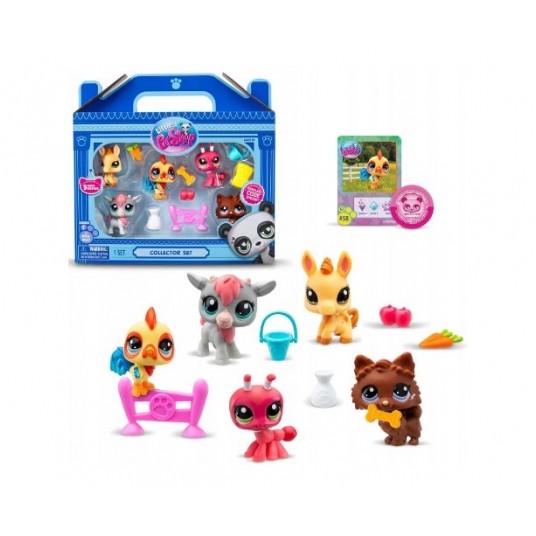 LPS LITTLEST PET SHOP FARMA ZWIERZĄTEK 5 PACK /4 -zdjęcie numer 1