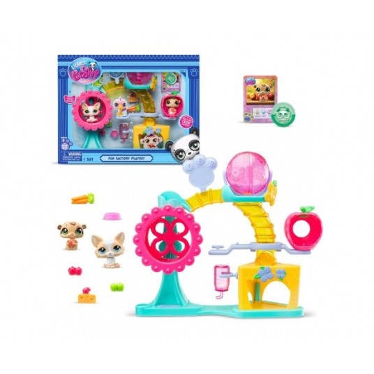 LPS LITTLEST PET SHOP FUN FACTORY PLAYGROUND/4 -zdjęcie numer 1