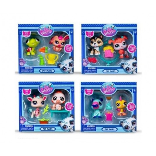 LPS LITTLEST PET SHOP PETS PAIRS 2x FIGURKA /12 -zdjęcie numer 1