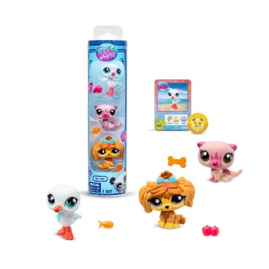 LPS LITTLEST PET SHOP ZESTAW COUNTRY 3x FIGURKA /6 -zdjęcie numer 1