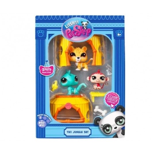 LPS LITTLEST PET SHOP ZESTAW DŻUNGLA JUNGLE PLAY / -zdjęcie numer 1