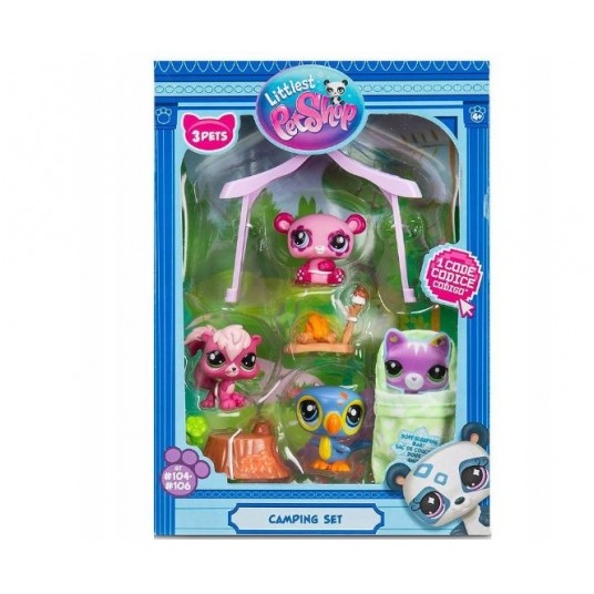 LPS LITTLEST PET SHOP ZESTAW KEMPING CAMPING /6 -zdjęcie numer 1