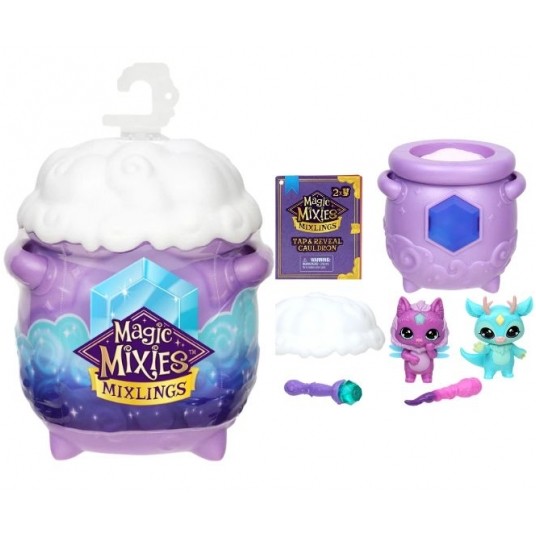 MAGIC MIXIES MAGICZNY MINI KOCIOŁEK + 2xFIGURKA/12 -zdjęcie numer 1