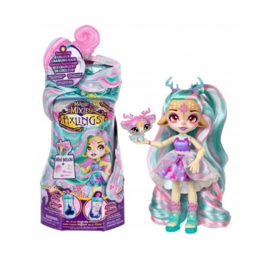 MAGIC MIXIES PIXLINGS GALAXY HAIR LALKA DEERLEE/2 -zdjęcie numer 1
