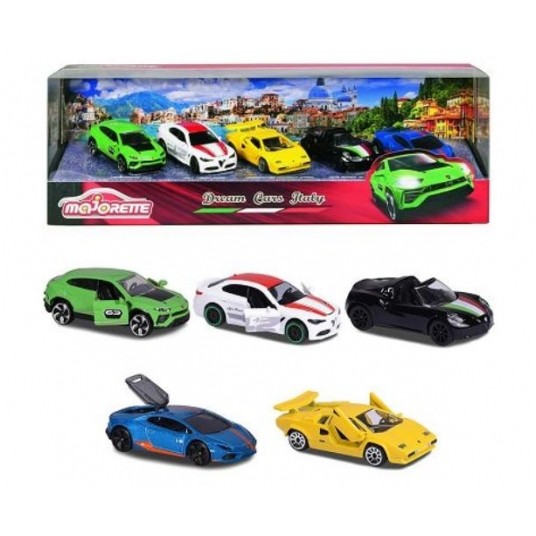 MAJORETTE ZESTAW 5 AUTEK DREAM CARS/12 -zdjęcie numer 1