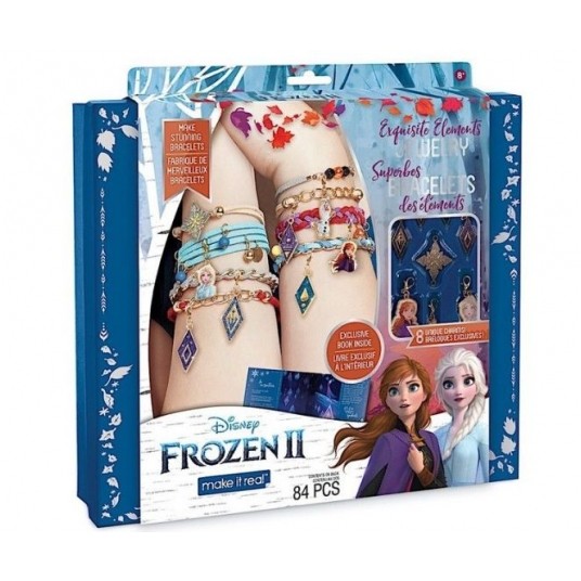 MAKE IT REAL FROZEN ZESTAW DO ROBIENIA BRANSOLETEK -zdjęcie numer 1