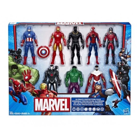MARVEL AVENGERS 8 FIGUREK ULTIMATE PROTECTION /4 -zdjęcie numer 1