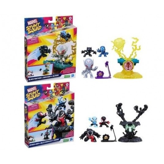 MARVEL STUNT SQUAD FIGURKA 3 PACK/8 -zdjęcie numer 1
