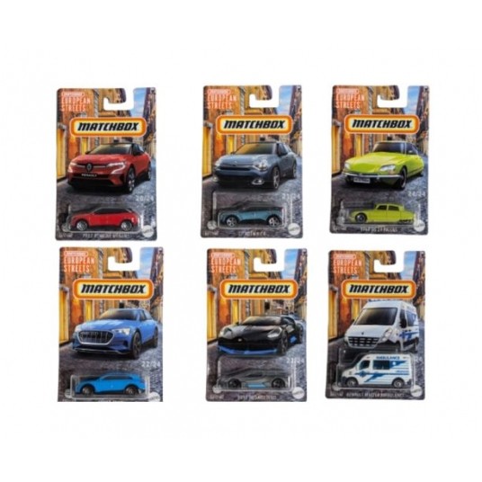 MATCHBOX EUROPEAN STREETS AUTKO METALOWE /10 -zdjęcie numer 1