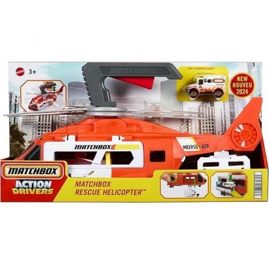 *** MATCHBOX HELIKOPTER RATUNKOWY /2 -zdjęcie numer 1