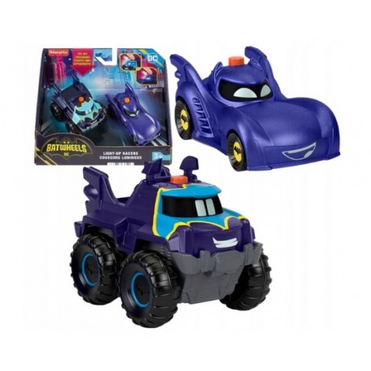 MATTEL FISHER PRICE BATWHEELS SAMOCHODZIK/3 -zdjęcie numer 1