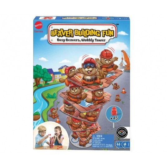 MATTEL GRA BEAVER BUILDING SPRYTNE BOBRY / -zdjęcie numer 1