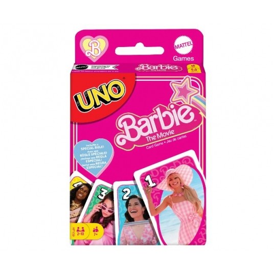 MATTEL GRA KARCIANA UNO BARBIE MOVIE /8 -zdjęcie numer 1
