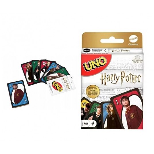 MATTEL GRA KARCIANA UNO HARRY POTTER /8 -zdjęcie numer 1