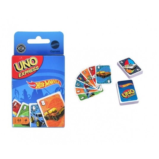 MATTEL GRA KARCIANA UNO HOT WHEELS /12 -zdjęcie numer 1