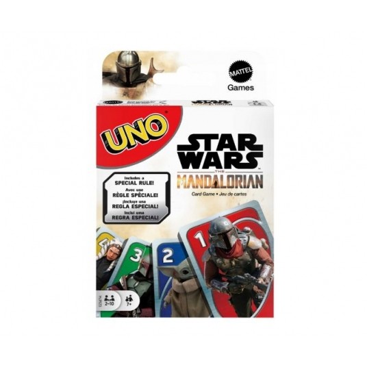 MATTEL GRA KARCIANA UNO STAR WARS MANDALORIAN /8 -zdjęcie numer 1