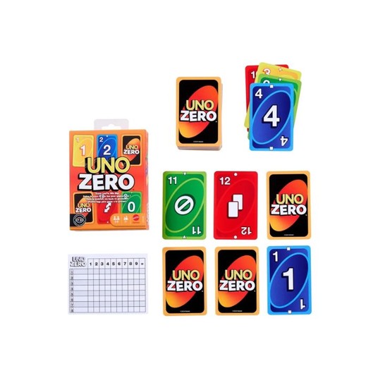 MATTEL GRA KARCIANA UNO ZERO /12 -zdjęcie numer 1