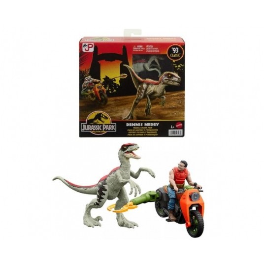 MATTEL JURASSIC PARK - 93 CLASSIC DENNIS NEDRY TR -zdjęcie numer 1