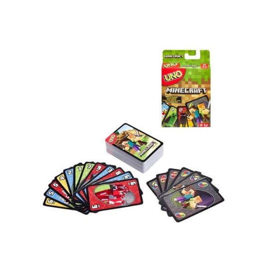 MATTEL UNO MINECRAFT KARTY DO GRY -zdjęcie numer 1