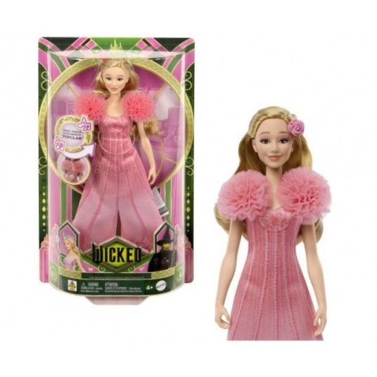 MATTEL WICKED ŚPIEWAJĄCA LALKA GLINDA ANG. / -zdjęcie numer 1